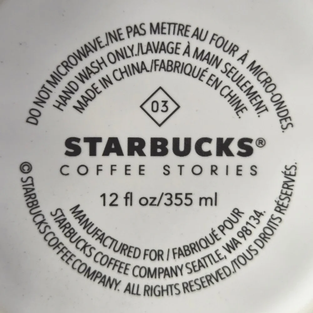 Starbucks Coffee Stories Jessie & Katey Ceramic Travel Tumbler 12oz With Lid